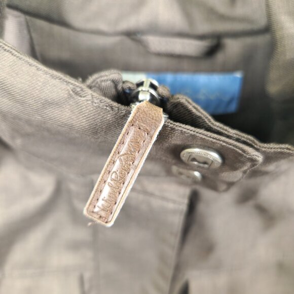 WindRiver Windbreaker Jacket Brown Detachable Hood Womens Size S - Picture 5 of 10